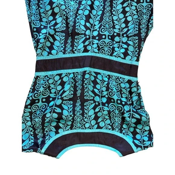 Vtg 90s Satin Babydoll Dress Sz S Empire Waist Mini Boho Y2K Silky Party‎ - Picture 5 of 6